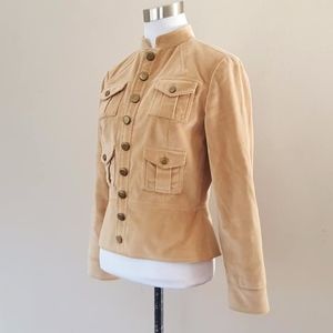 Corduroy Jacket Beige Size 2 Steampunk